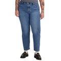 Trendy Plus Size 501 Cotton High-Rise Jeans