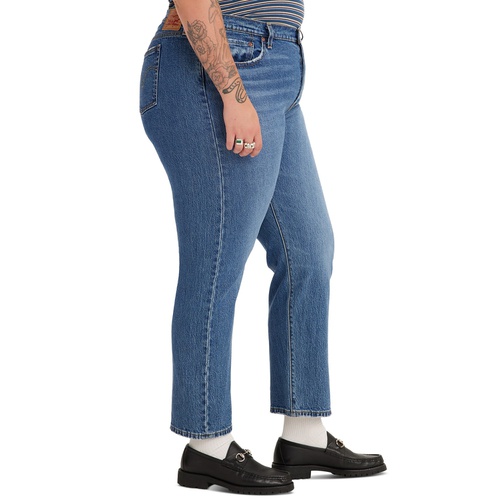 리바이스 Trendy Plus Size 501 Cotton High-Rise Jeans