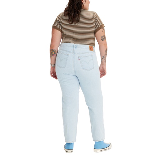 리바이스 Trendy Plus Size 501 Cotton High-Rise Jeans