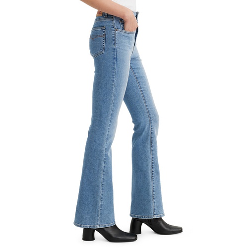 리바이스 Womens 726 Western Flare Slim Fit Jeans