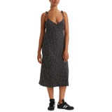 Womens Rena Tie-Strap Sleeveless Midi Dress