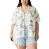 Trendy Plus Size Joyce Short-Sleeve Resort Shirt