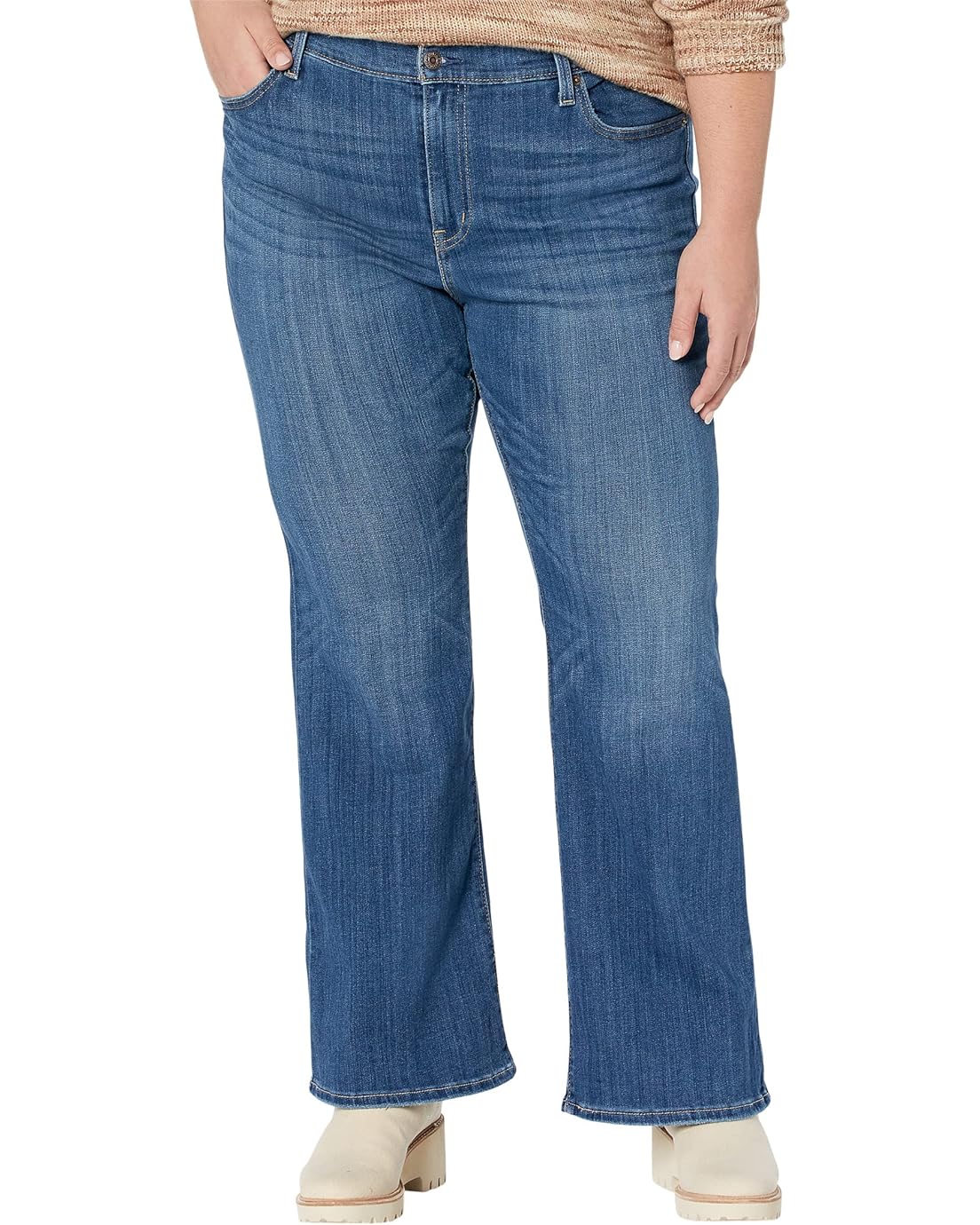 Levis Womens High-Rise Flare