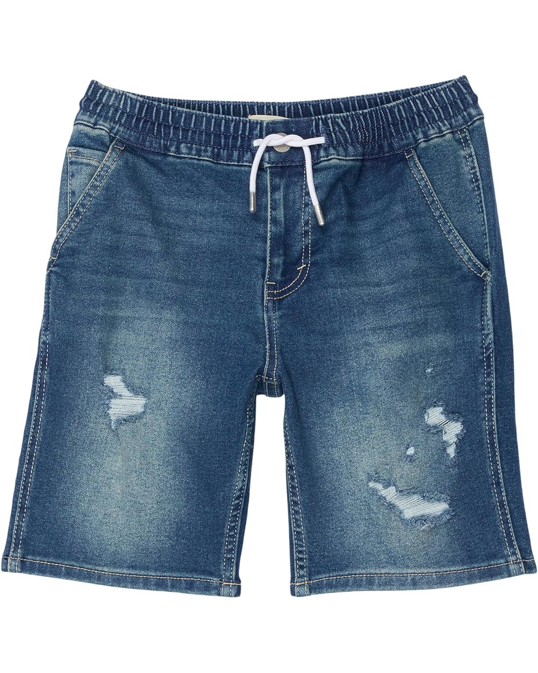 리바이스 Levis Kids Pull-On Denim Shorts (Big Kids)