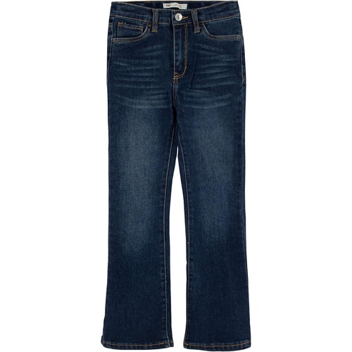 리바이스 Levis Kids High-Rise Crop Flare Jeans (Big Kids)