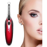 Liangjia Electric and Heated Eyelash Curler Mini USB Eye Lash Curling,Natural Long-lasting Eye Beauty Makeup Tools,Clip with LED Display 4 Temperature Gears Quick Heating【2020 NEWE