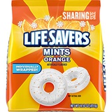 Life Savers Orange Mints - 13 oz bag - Individually Wrapped
