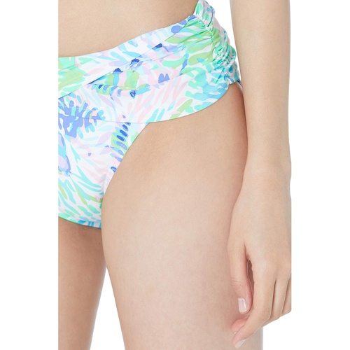  Lilly Pulitzer Lagoon Sarong Hipster Bikini Bottom