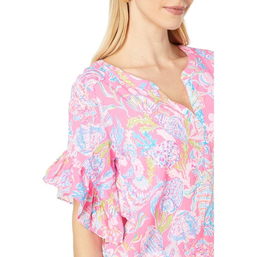  Lilly Pulitzer Quinna Short Sleeve Top