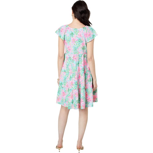  Lilly Pulitzer Kawai Flutter Sleeve Dress