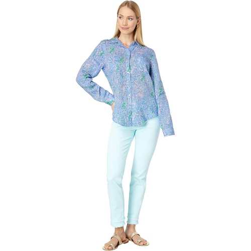  Lilly Pulitzer Sea View Button Down