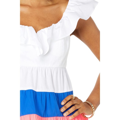  Lilly Pulitzer Emie Ruffle Top