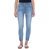 Liverpool Seamed Gia Crop Skinny in El Toro