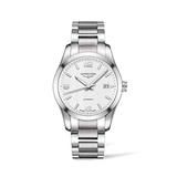Longines Conquest White Dial Stainless Steel Watch L27854766