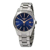 Longines Conquest Classic 34MM Blue DIAL Stainless Steel