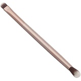 Lurrose Double Ended Eyebrow Eyeshadow Brush Foundation Makeup Cosmetic Tool (Shallow Matted Gold)
