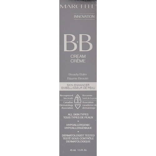 Marcelle BB Cream Beauty Balm, Medium, Hypoallergenic and Fragrance-Free, 1;5 Ounces