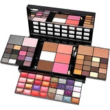 MARIA AYORA All In One Makeup Gift Kit - Ultimate Color Combination - 36 Eyeshadow, 28 Lip Gloss, 3 Blusher, 4 Concealer, 3 Contour Powder, 3 Brushes, 1 Mirror, 74 Colors Makeup Set Combinatio