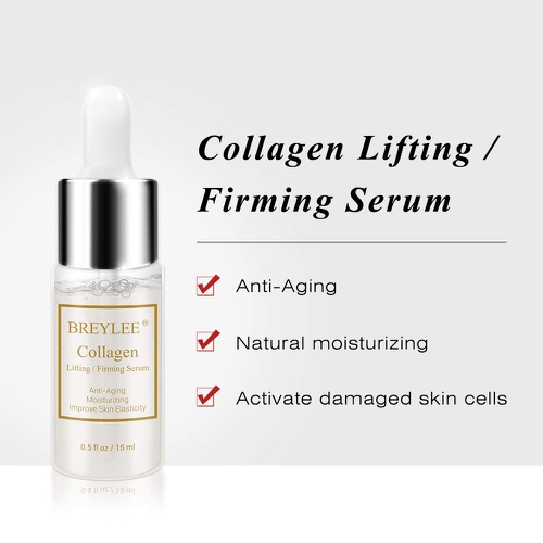  MIESCHER Collagen Lifting Firming Serum Anti-Aging Moisturizing Improve Skin Elasticity Remove Wrinkle Hyaluronic Acid Essence Repair Damaged Face Skin