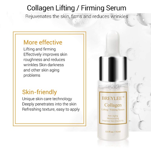  MIESCHER Collagen Lifting Firming Serum Anti-Aging Moisturizing Improve Skin Elasticity Remove Wrinkle Hyaluronic Acid Essence Repair Damaged Face Skin