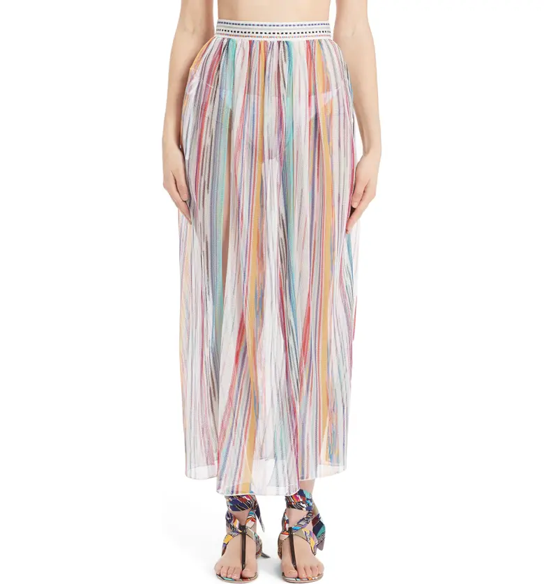 Missoni Space Dye Stripe Cover-Up Skirt_MULTICOLOR