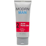 MODRN MAN Acne Defense Face Lotion with SPF 30 for Men | Premium Combination Daily Oil Control Face Cream With Sunscreen | Repair, Hydrate & Protect (1.35 oz)