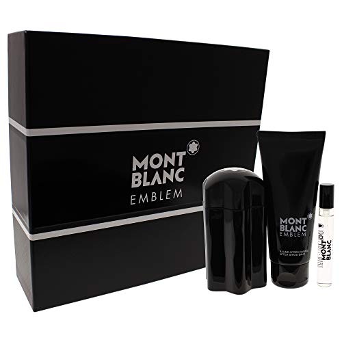  Mont Blanc Mont Blanc Emblem Men 3 Pc Gift Set