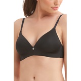 Montelle Intimates Wireless Convertible T-Shirt Bra_BLACK