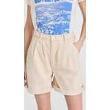 MOTHER The Pleated Catch All Shorts