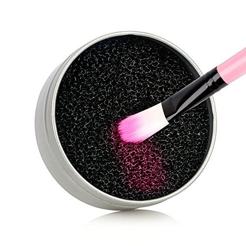  MS.DEAR Color Removal Sponge - Dry Makeup Brush Quick Cleaner Sponge - Removes Shadow Color from Your Brush without Water or Chemical Solutions - Compact Size for Travel