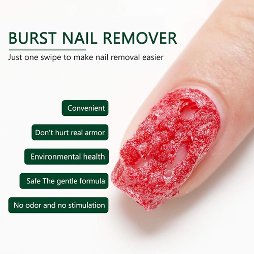  MURARA Gel Nail Polish Remover (2 Packs) - Remove Gel Nail Polish Within 2-3 Minutes - Quick & Easy Polish Remover - No Need For Foil, Soaking Or Wrapping