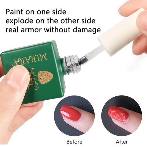  MURARA Gel Nail Polish Remover (2 Packs) - Remove Gel Nail Polish Within 2-3 Minutes - Quick & Easy Polish Remover - No Need For Foil, Soaking Or Wrapping