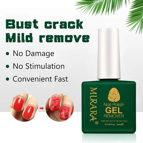  MURARA Gel Nail Polish Remover (2 Packs) - Remove Gel Nail Polish Within 2-3 Minutes - Quick & Easy Polish Remover - No Need For Foil, Soaking Or Wrapping