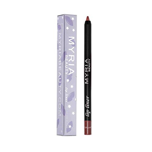  Myria Beauty Lip Liner - Supernatural - Long Lasting Lipliner Pencil for Women - Matte, Creamy, Natural Lip Pencil - Nude, Brown, Pink Lip Liners, Waterproof, No Feathering