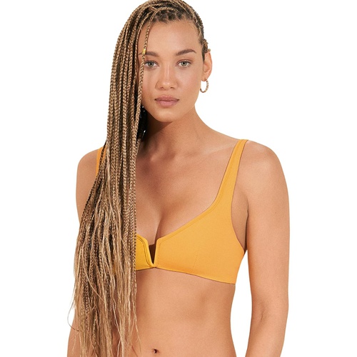  Maaji Sunflower Rib Victory V Wire Bralette Top