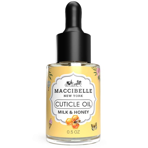  Maccibelle Cuticle Oil Milk and Honey 0.5 oz - Heals Dry Cracked Cuticles