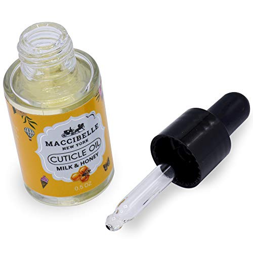 Maccibelle Cuticle Oil Milk and Honey 0.5 oz - Heals Dry Cracked Cuticles