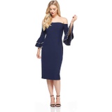 Maggy London Womens Crepe Embellished Cocktail Dress