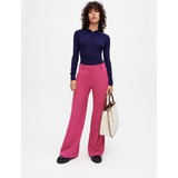 Maje Wide-leg stretch suit trousers