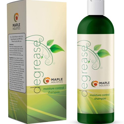  Maple Holistics Best Shampoo for Oily Hair Care - Natural Clarifying Shampoo for Oily Hair and Oily Scalp Care - Cleansing Shampoo for Greasy Hair and Scalp Cleanser for Build Up with the Best Ess