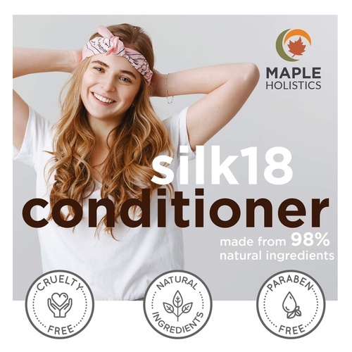  Maple Holistics Hair Conditioner for Damaged Dry Hair - Sulfate Free Conditioner for Dry Hair Frizz Control and Hair Shine - Hydrating Conditioner for Curly Hair with Argan Oil for Hair Moisturize