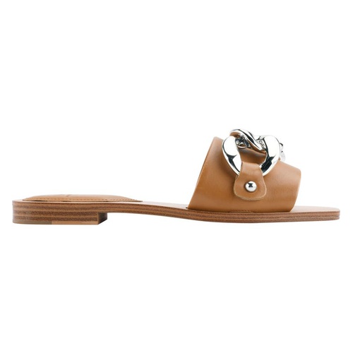 마크피셔 Marc Fisher LTD Marc Fisher Rosely Chain Slide Sandal_TAN LEATHER