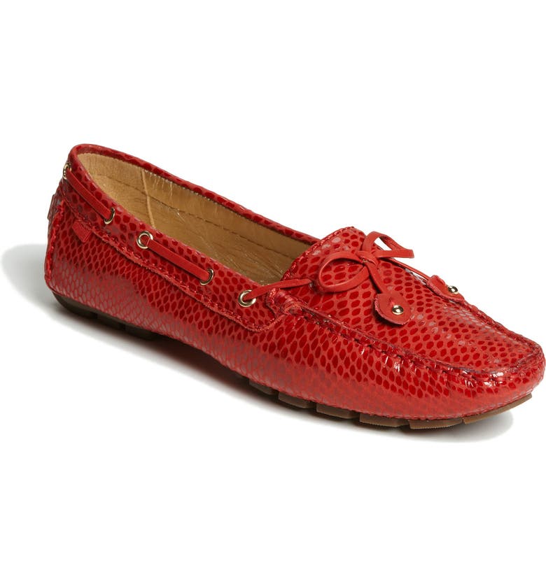 Marc Joseph New York Cypress Hill Loafer_RED SNAKE PRINT LEATHER