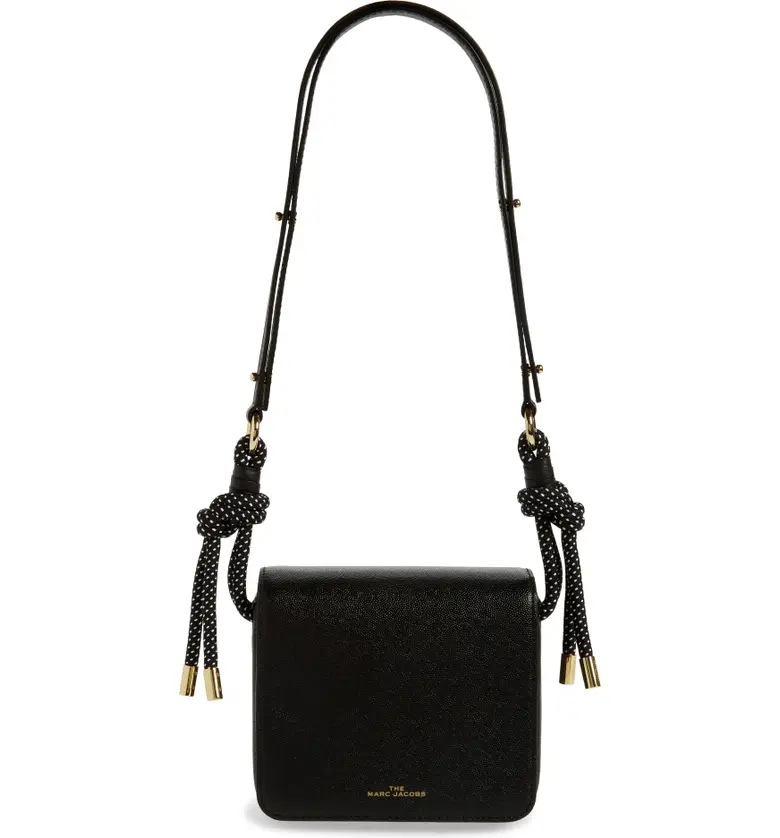 마크제이콥스 Marc Jacobs The J-Link Mini Leather Shoulder Bag_BLACK/ WHITE