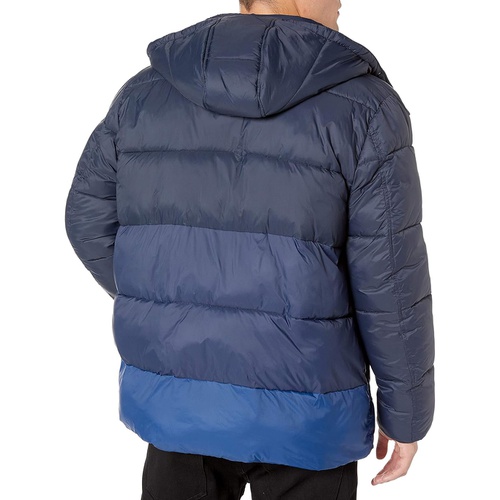  Marc New York by Andrew Marc Mens Dovers Mid Length Down Jacket with Removable Hood