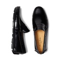 Massimo Matteo Box Leather Penny Loafer