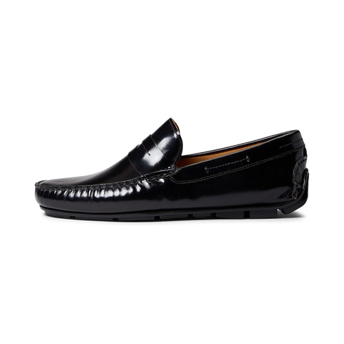  Massimo Matteo Box Leather Penny Loafer