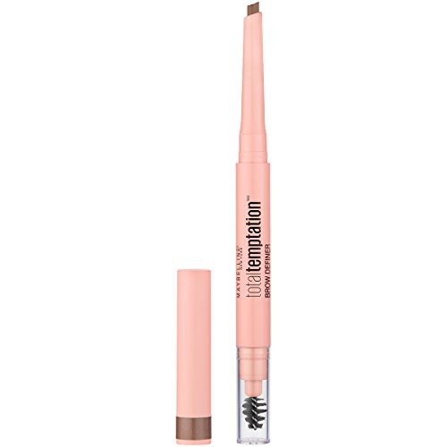  Maybelline New York Maybelline Total Temptation Eyebrow Definer Pencil, Soft Brown, 1 Count
