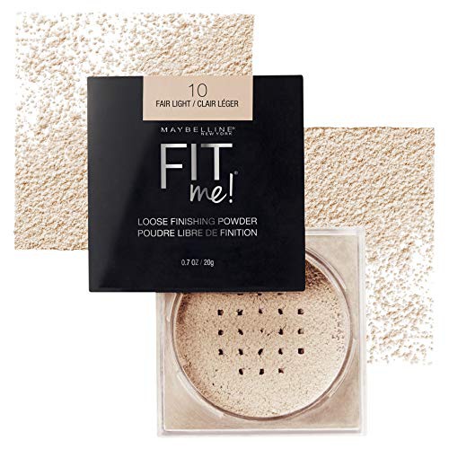  Maybelline New York Fit Me Loose Finishing Powder, Dark, 0.7 oz.