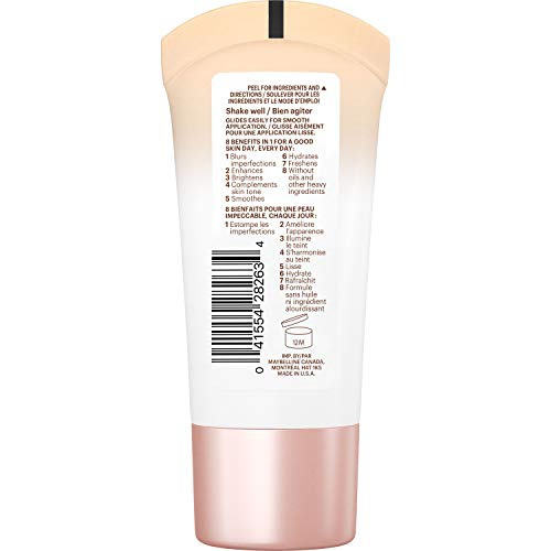  Maybelline New York Maybelline Dream Fresh BB Cream, Light/Medium, 1 Ounce (Packaging May Vary)